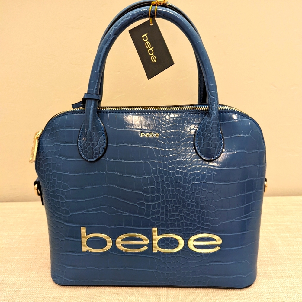 Brand new bebe blue handbag